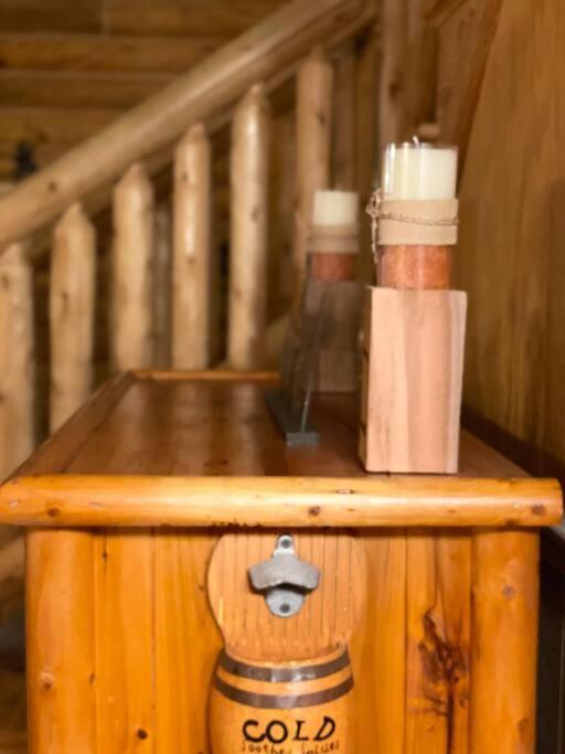 One Of A Kind Rustic Log Cabin Near Bryce Resort - Large Game Room - Fire Pit - Large Deck - Bbq Basye Extérieur photo
